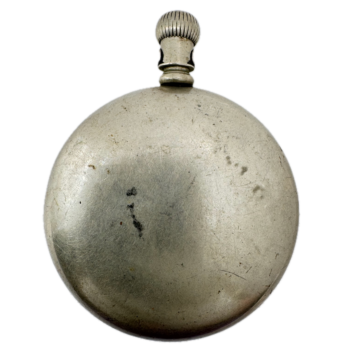 Antique 18s American Waltham Swingout Pocket Watch Case Nickel Alloy USA
