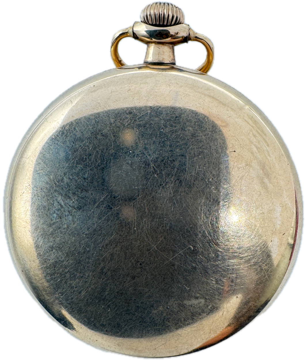 Antique 12 Size Wadsworth Smooth Open Face Pocket Watch Case 10k Gold Filled