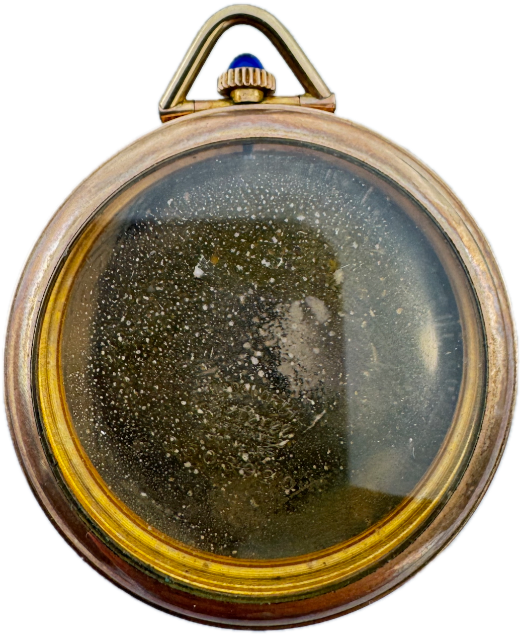 Antique 12s Wadsworth Referee Open Face Pocket Watch Case 20 Year GF Coin Style