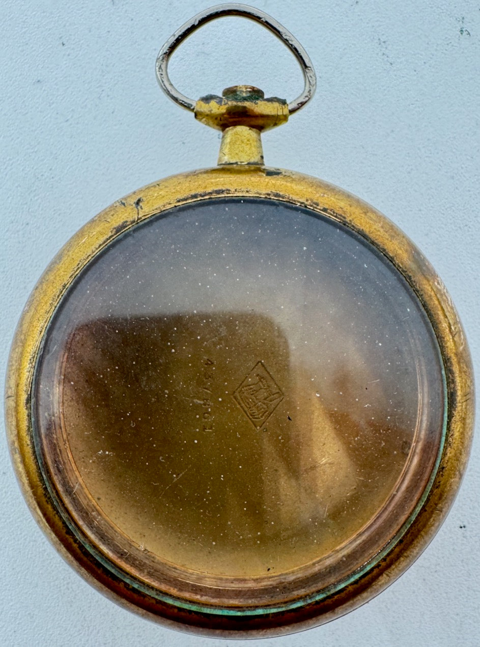 Antique 18s Philadelphia Arm & Hammer Open Face Pocket Watch Case USA