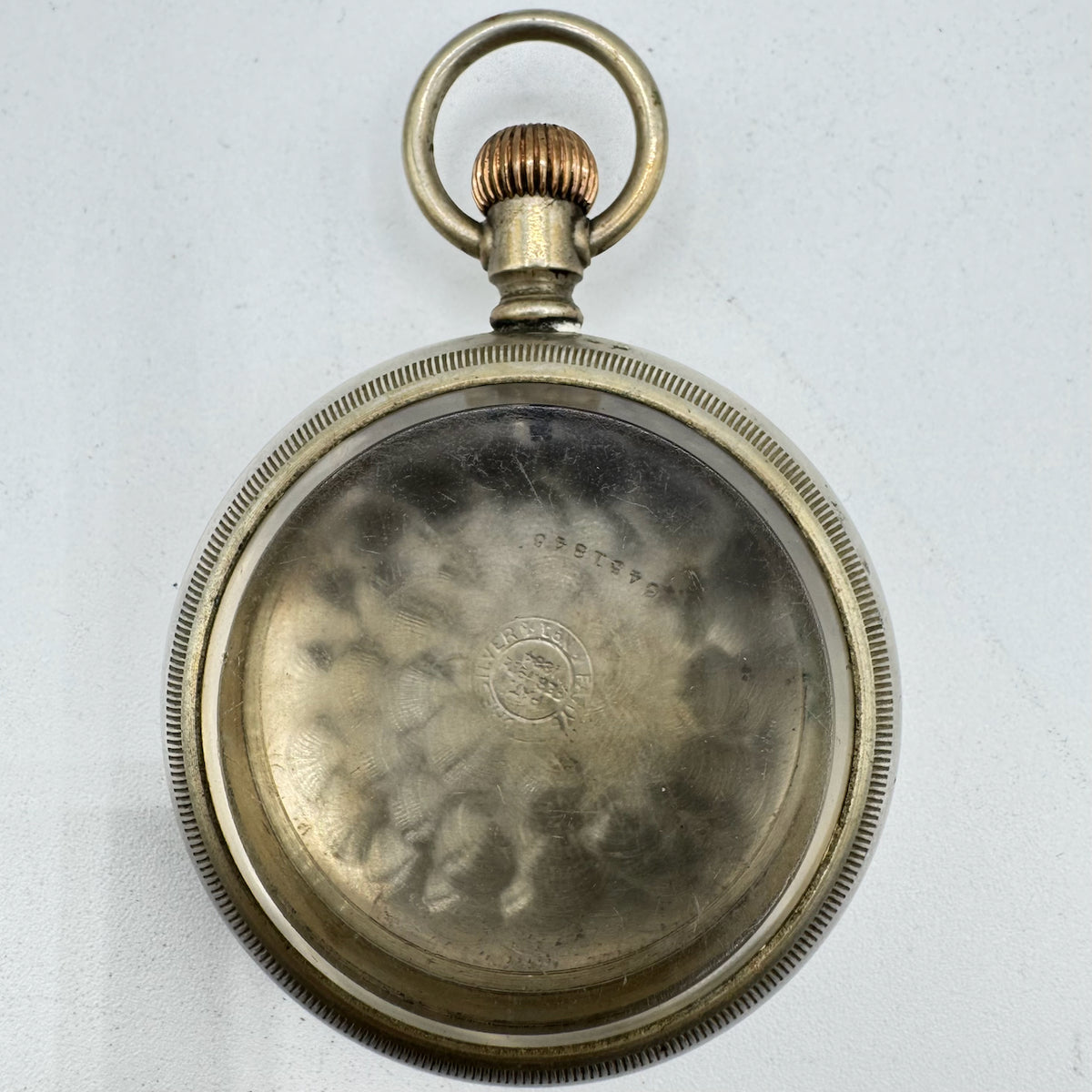 Antique 18 Size Fahys Open Face Pocket Watch Case Oresilver Coin Edge USA