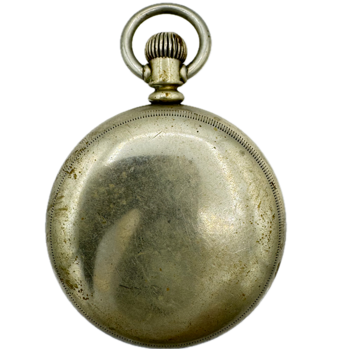 Antique 18 Size Fahys No 1 Open Face Pocket Watch Case Oresilver Coin Edge USA