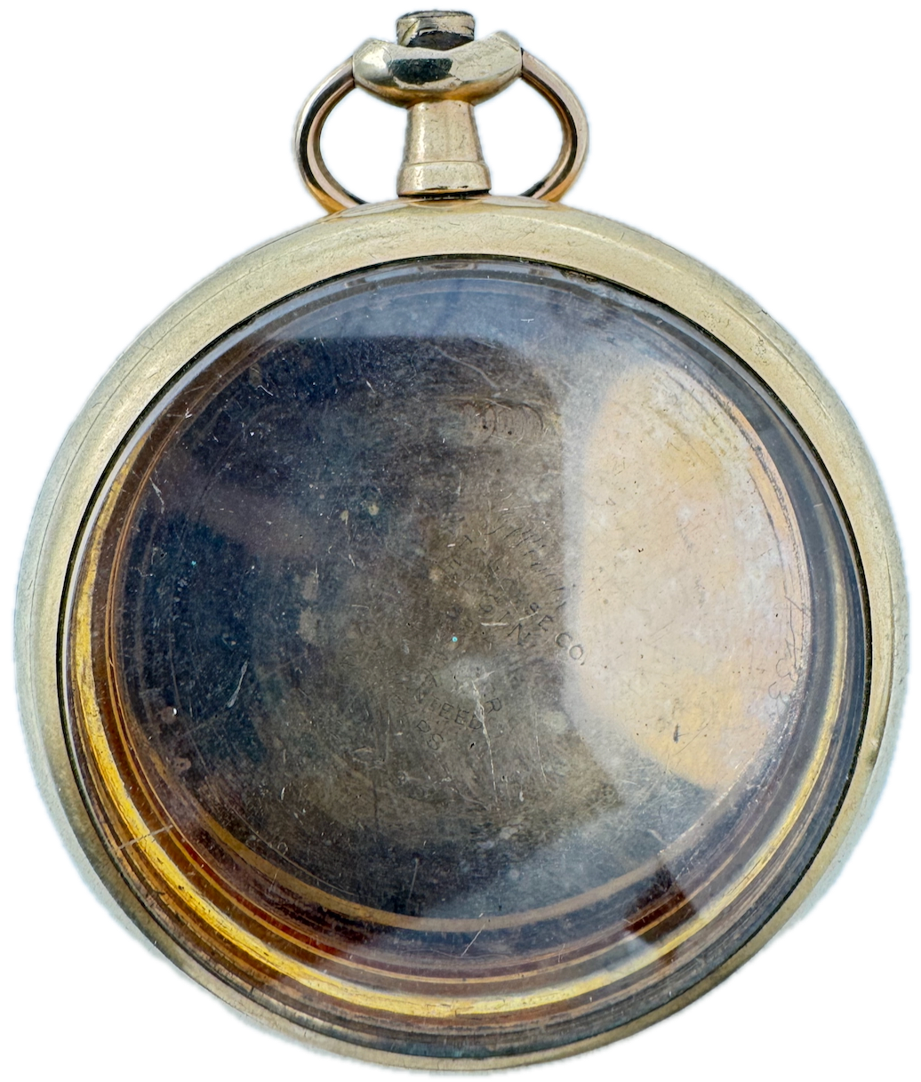 Antique 14s Illinois The Winner Open Face Pocket Watch Case 20 Year GF USA