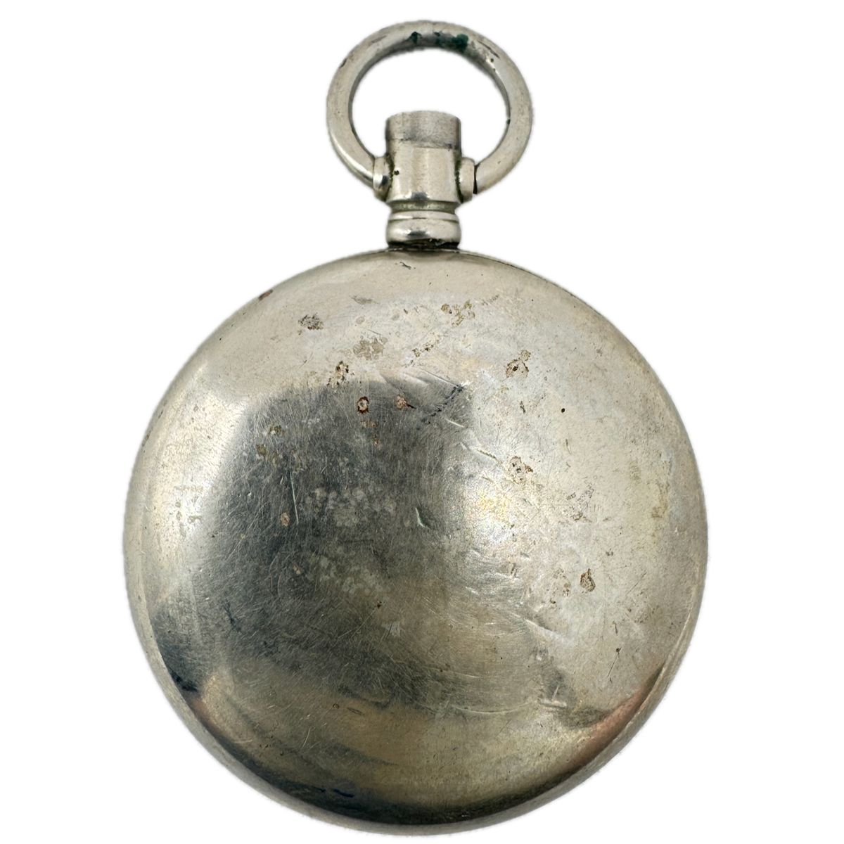 Antique 18s Philadelphia Coin Edge Open Face Pocket Watch Case Silverode USA