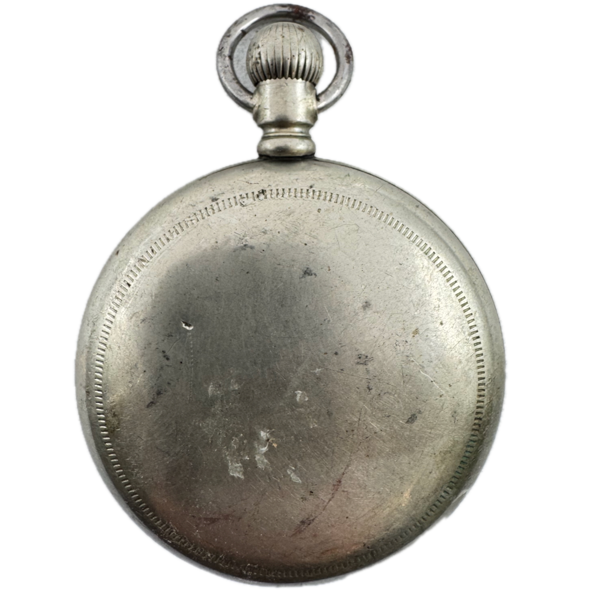 Antique 18s Philadelphia Crown Open Face Pocket Watch Case Silverode Coin Edge
