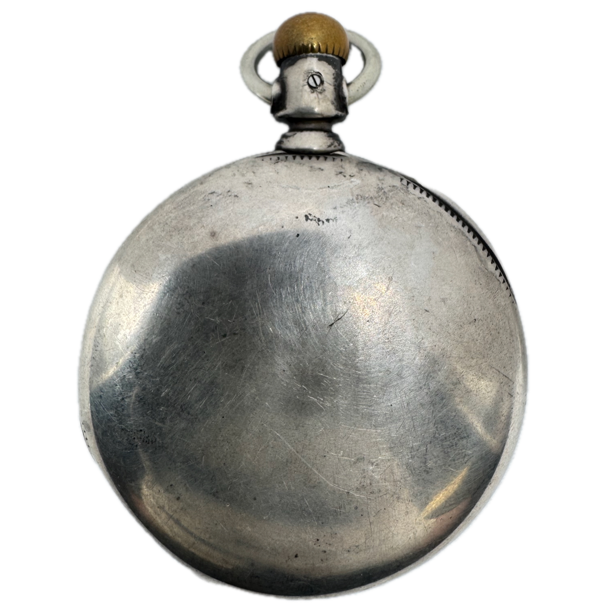 Antique 18 Size Dueber 6 Ounce Hunter Pocket Watch Case Coin Silver USA