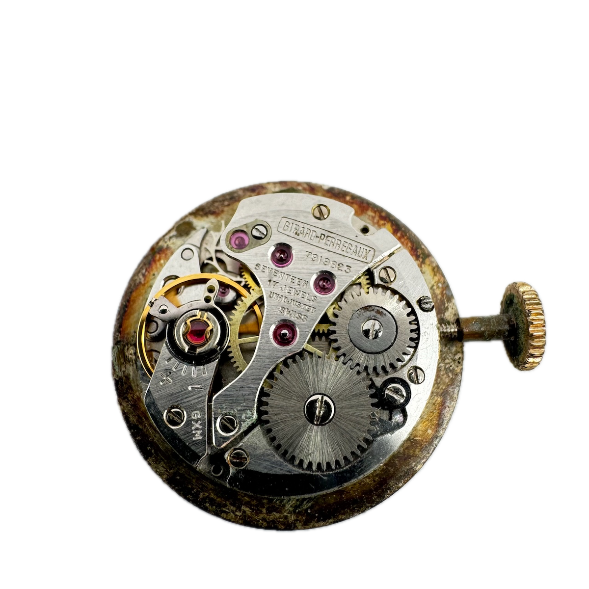 Vintage Girard-Perregaux 17 Jewel Mechanical Ladies Wristwatch Movement Swiss