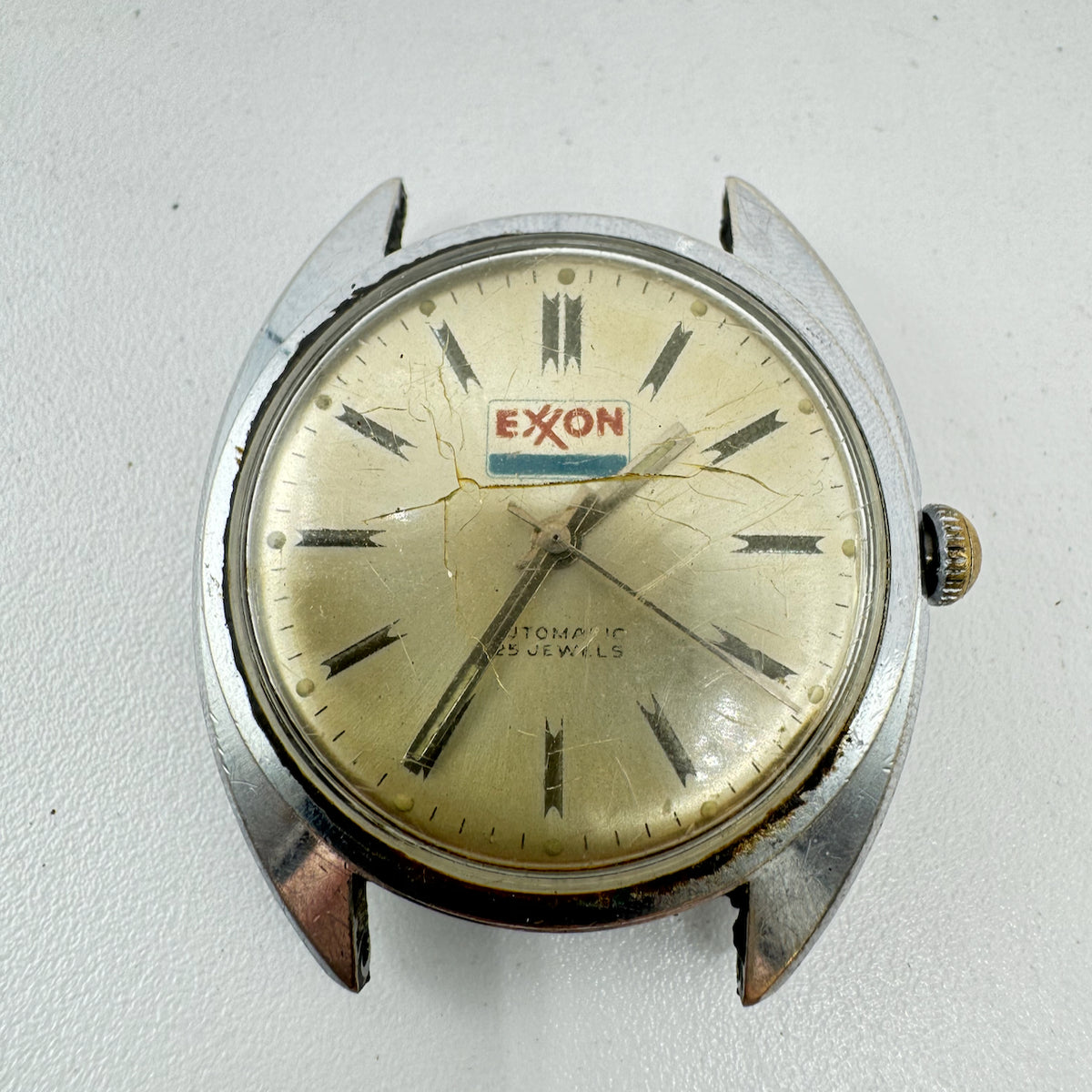 Vintage 35mm Standard Time Exxon 25 Jewel Men's Automatic Wristwatch INT 7520