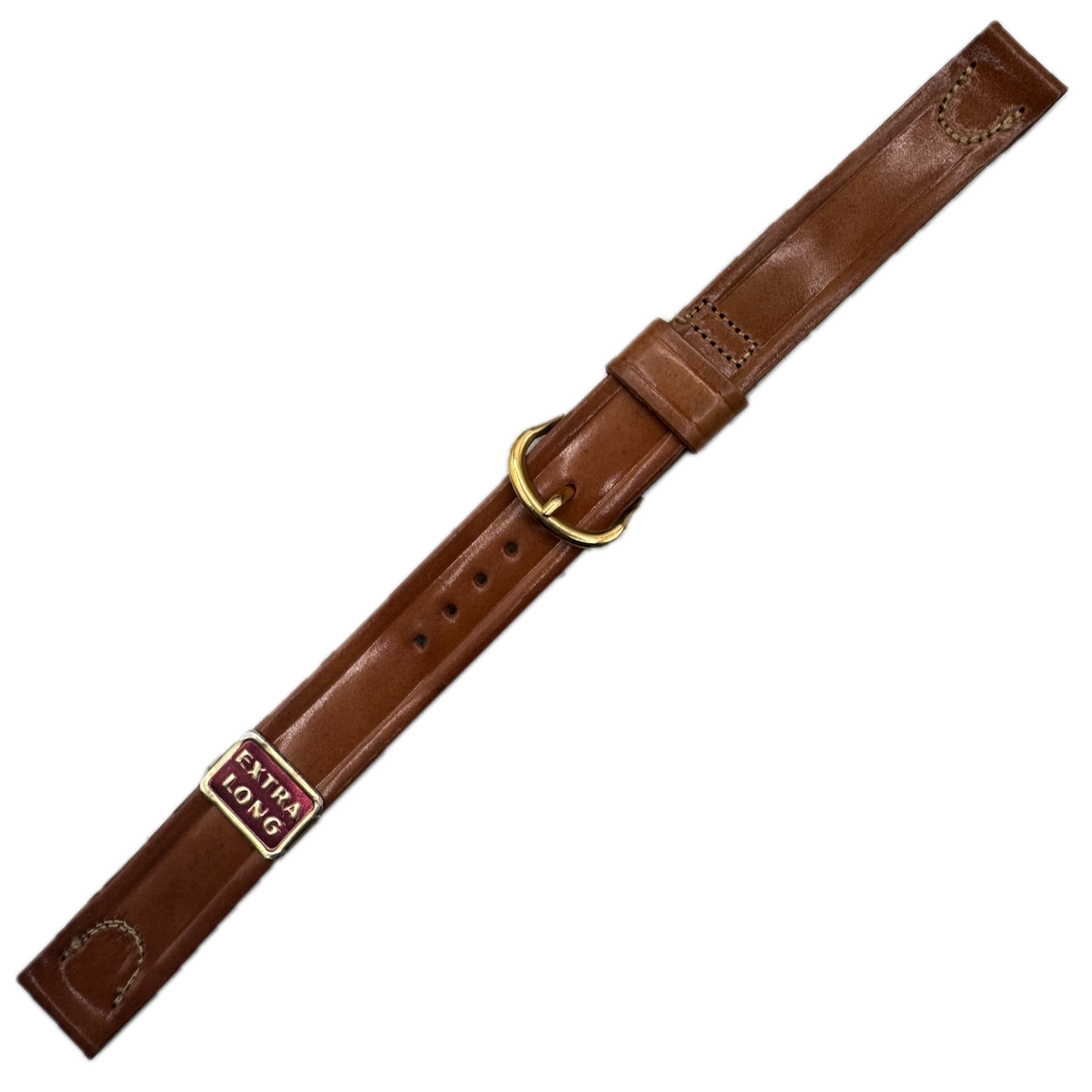 Vintage 15.5mm Cordovan Men's Wristwatch Band Horse Leather Extra Long USA