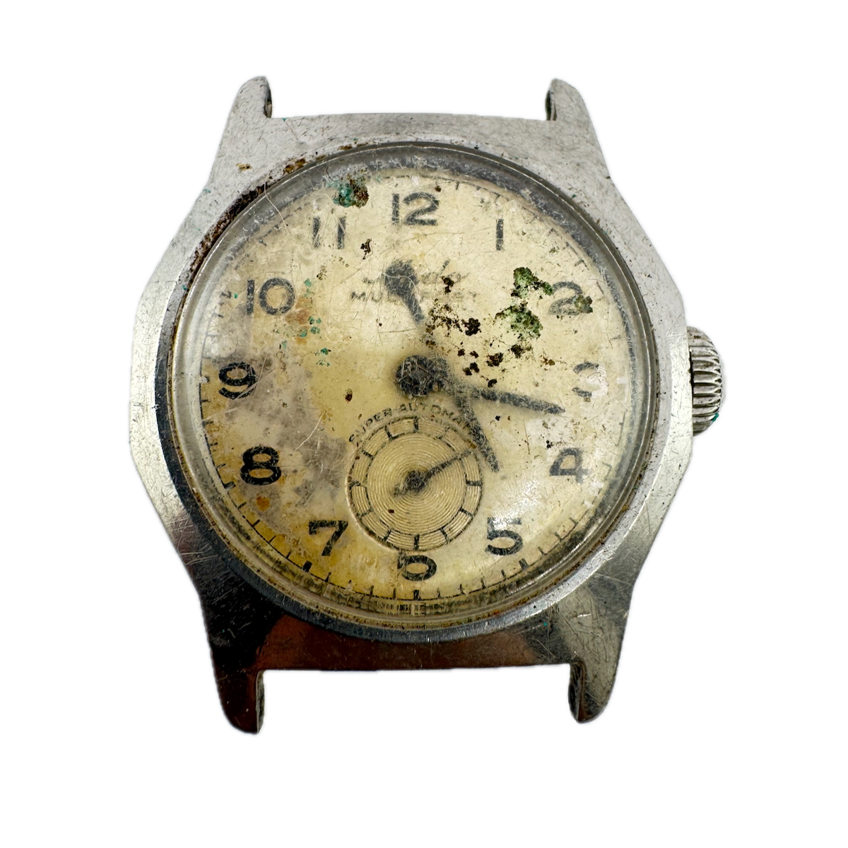 Vintage 29mm Mido 220 Multifort Men's Bumper Automatic Wristwatch Swiss Steel