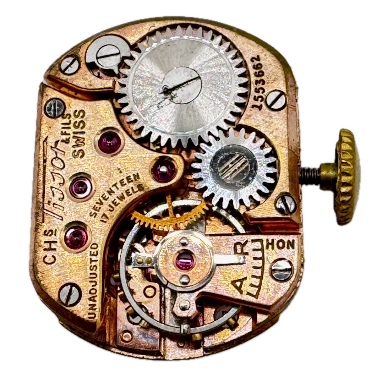 Vintage 13.5mm Tissot & Fils Mechanical Ladies Wristwatch Movement 13.6 Running