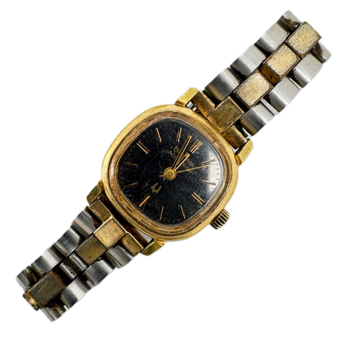 Vintage 23mm 1974 Accutron Men's Tuning Fork Wristwatch 230 1 USA 10k RGP