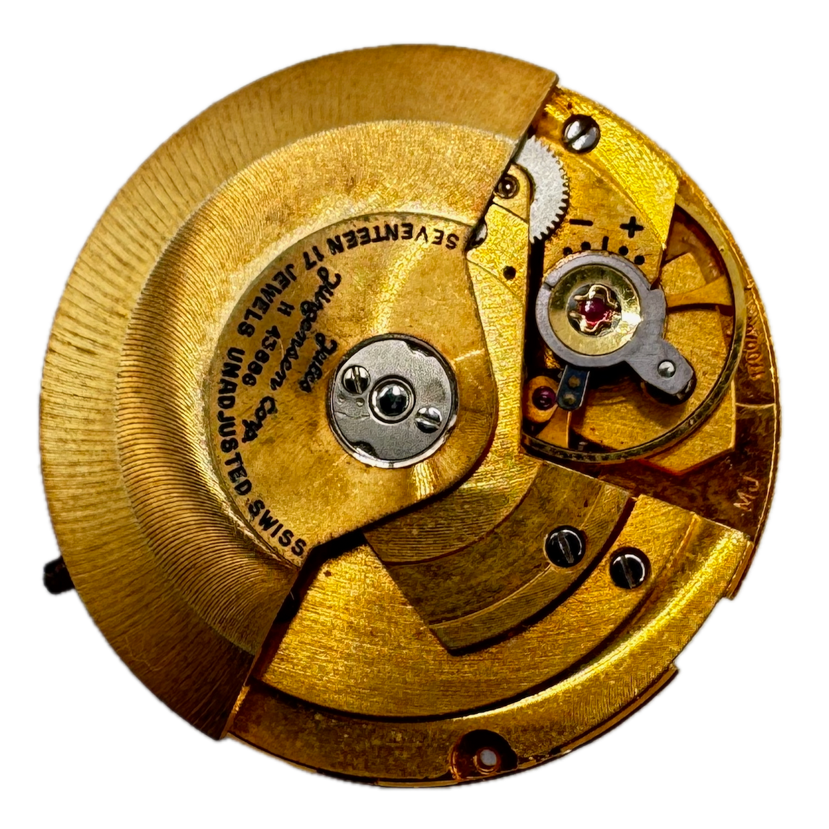 Vintage Jules Jurgensen Date Automatic Men's Wristwatch Movement 1700/01 Swiss