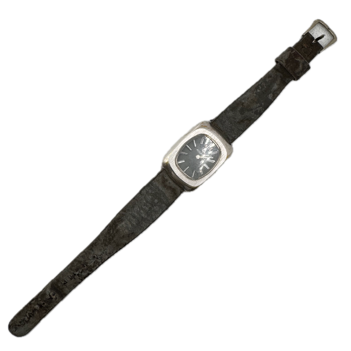 Vintage 21mm 1974 Accutron Men's Tuning Fork Wristwatch 221 0 USA Gold Plated
