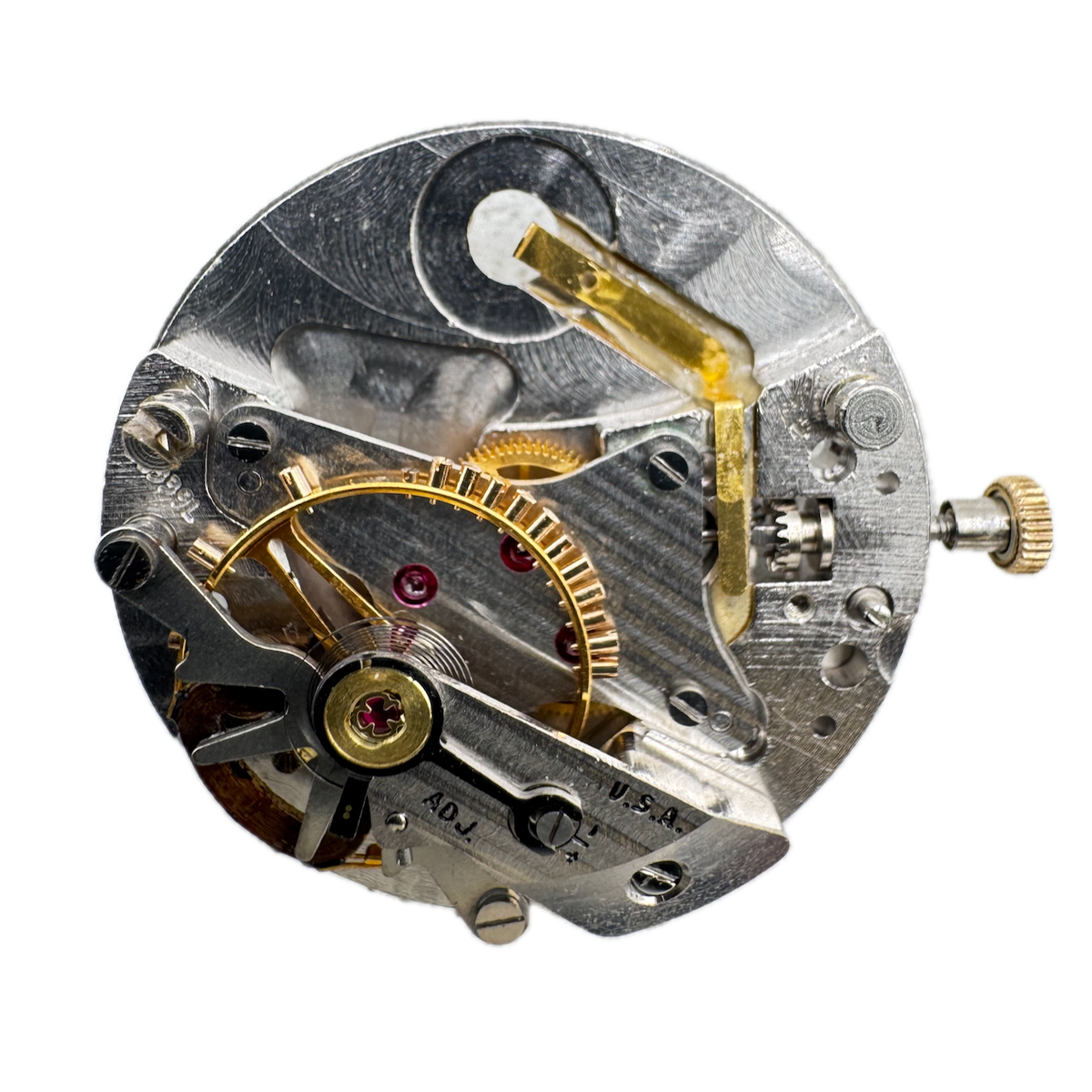 Vintage 26mm Hamilton Pacer Electric Men's Wristwatch Movement 500 USA