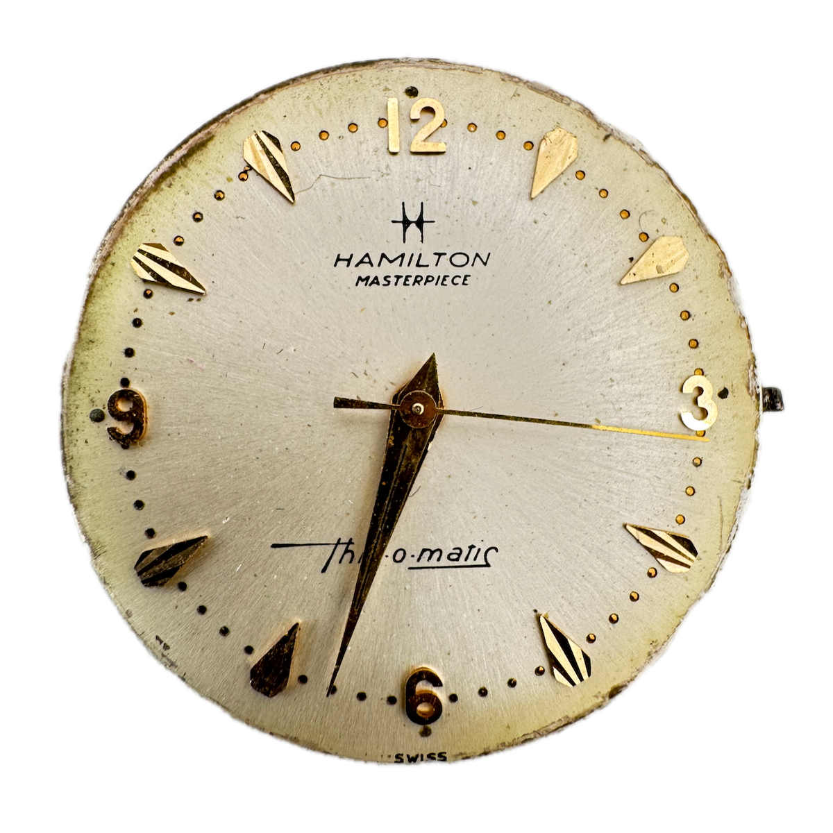 Vintage Hamilton 17j Micro Rotor Automatic Men's Wristwatch Movement 628