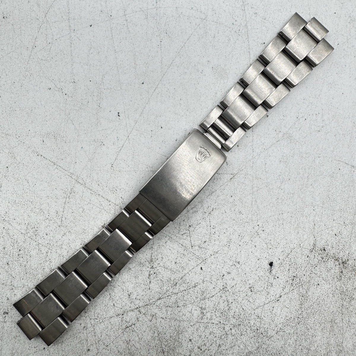 Vintage Rolex Men's Wristwatch Bracelet Steel 78350 w VC Clasp Swiss No Ends