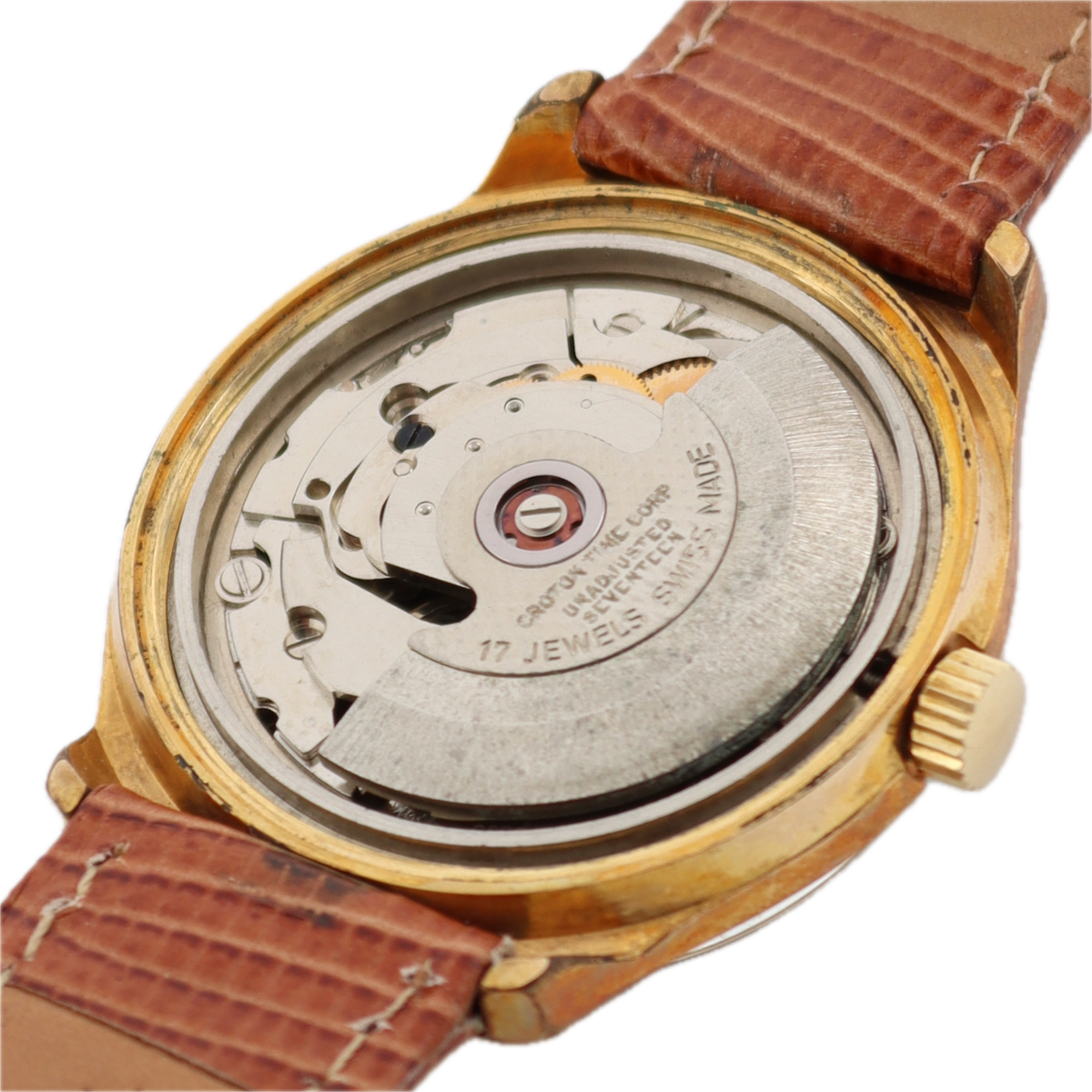 Croton Day Date Multicolor Dial