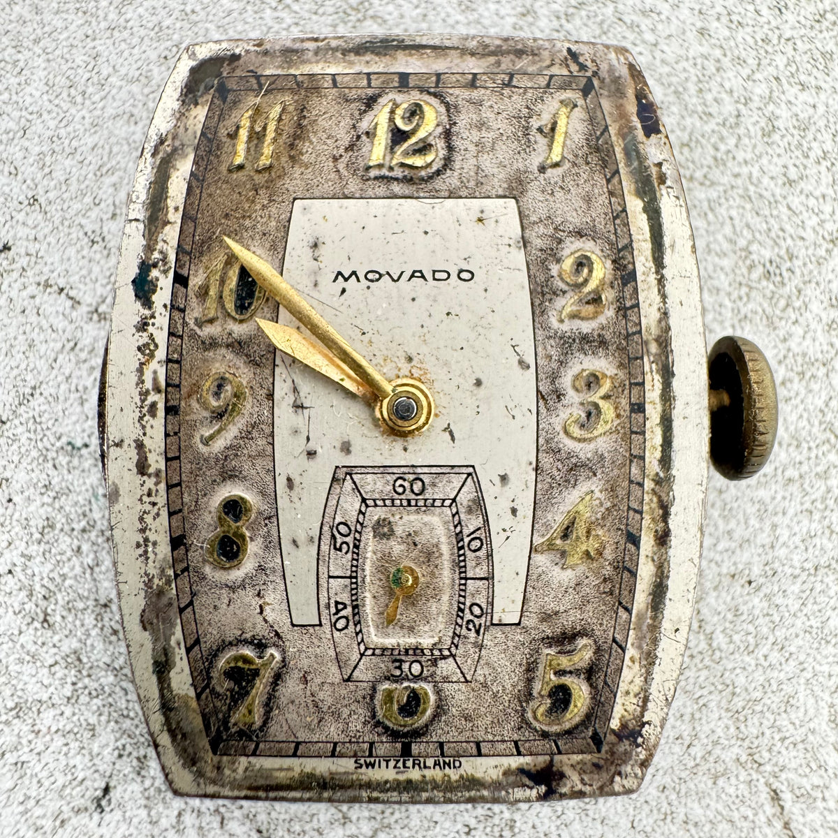 Movado Art Deco 1930s