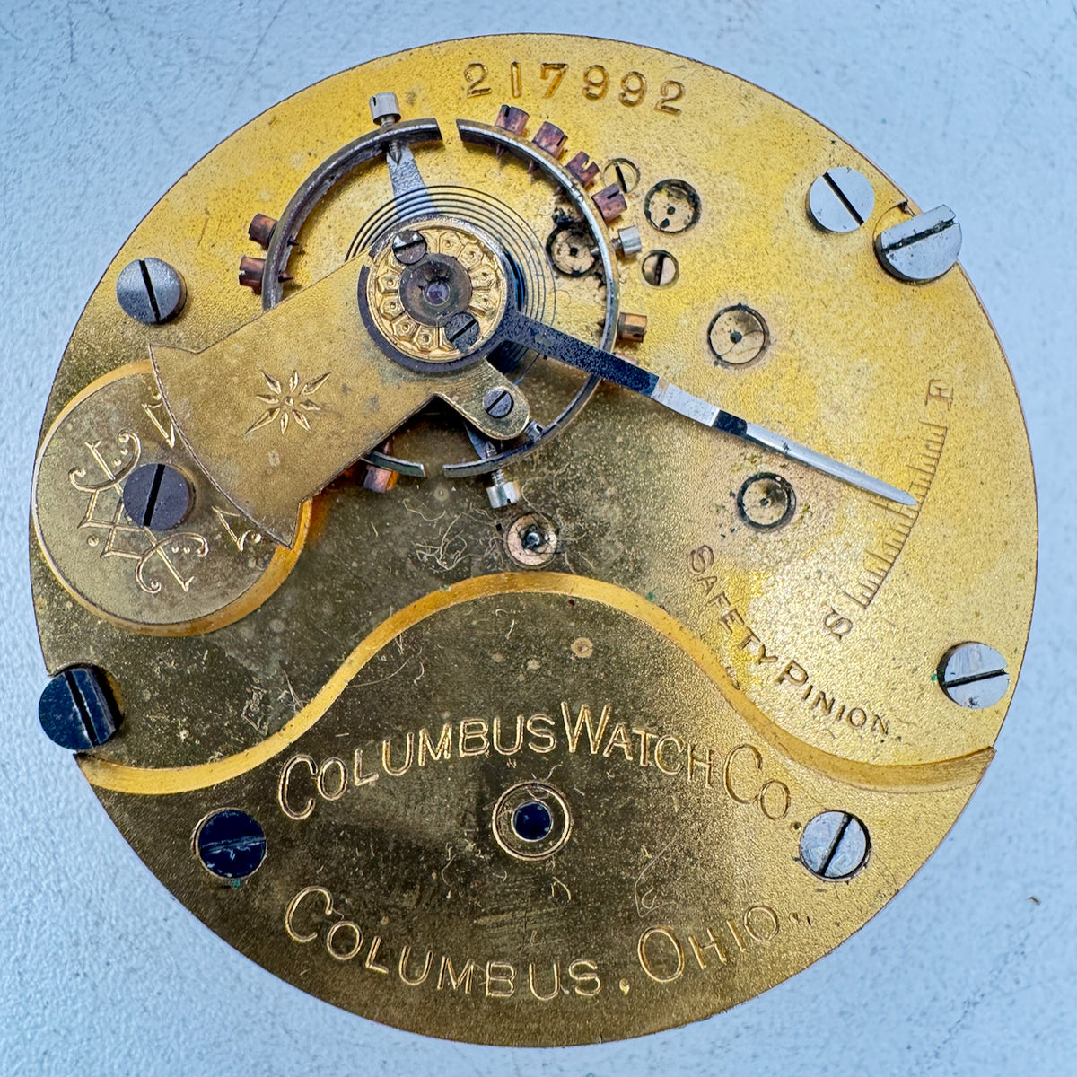 Columbus Watch Co. 1891