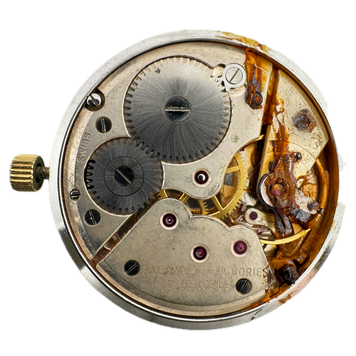 Movado Double Signed Dial 1965