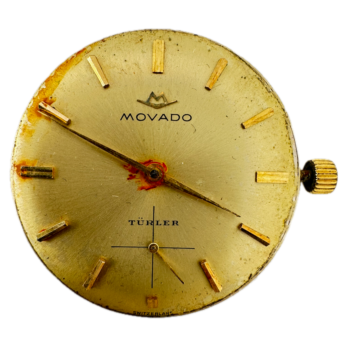 Movado Double Signed Dial 1965