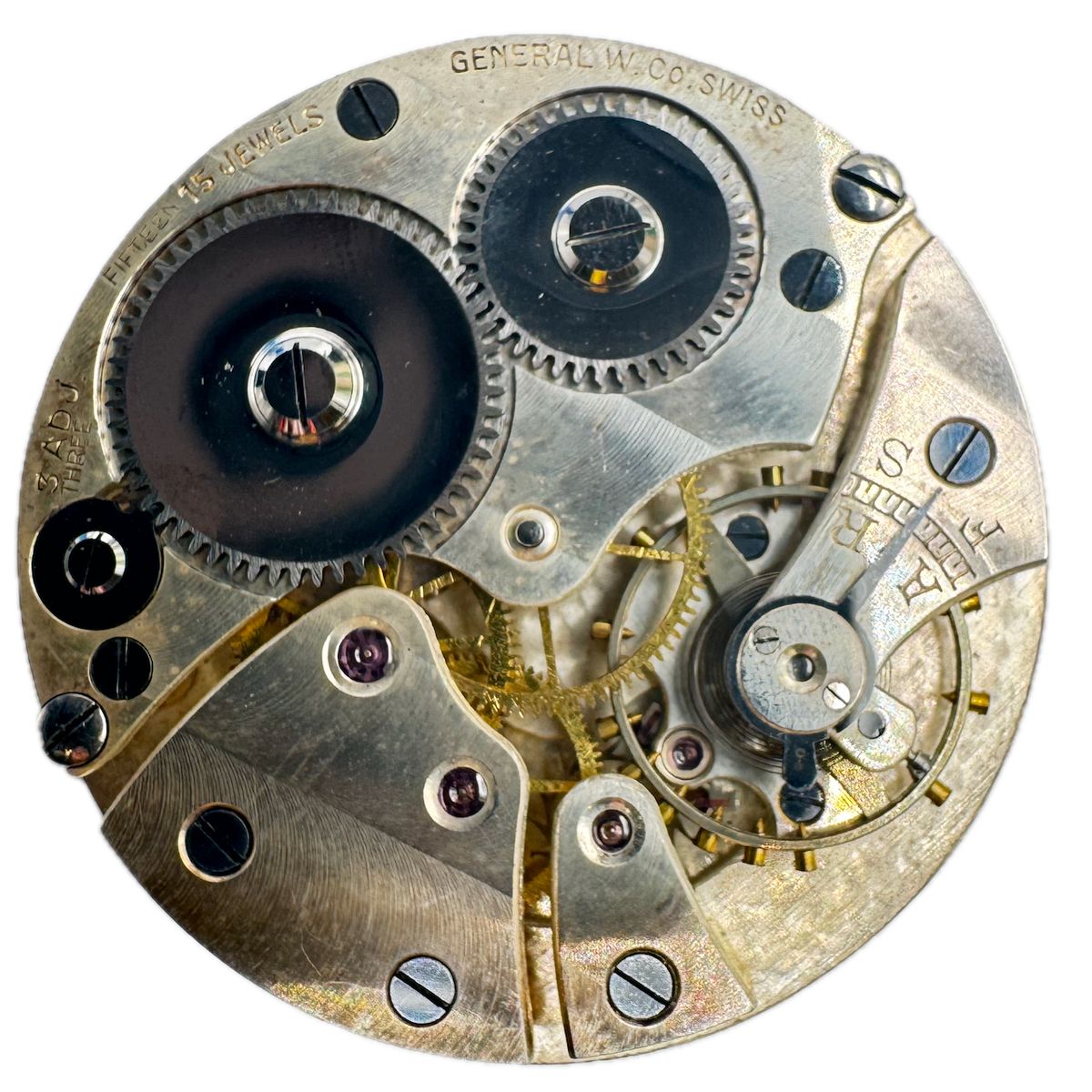 General Watch Co. Art Deco