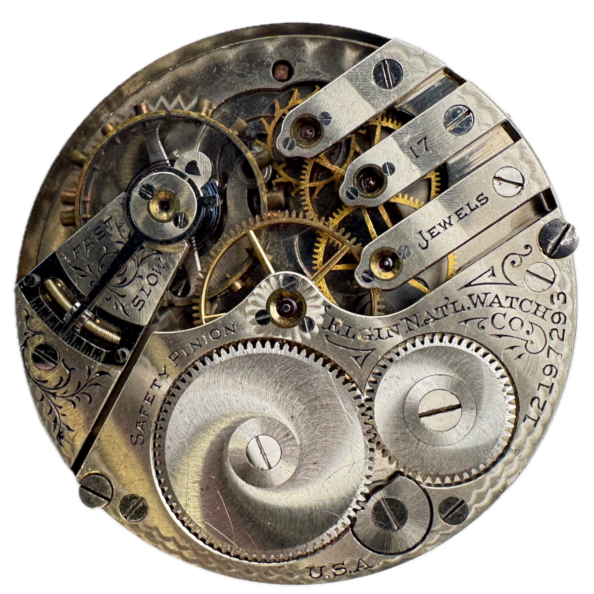 Elgin Fancy Dial 1906