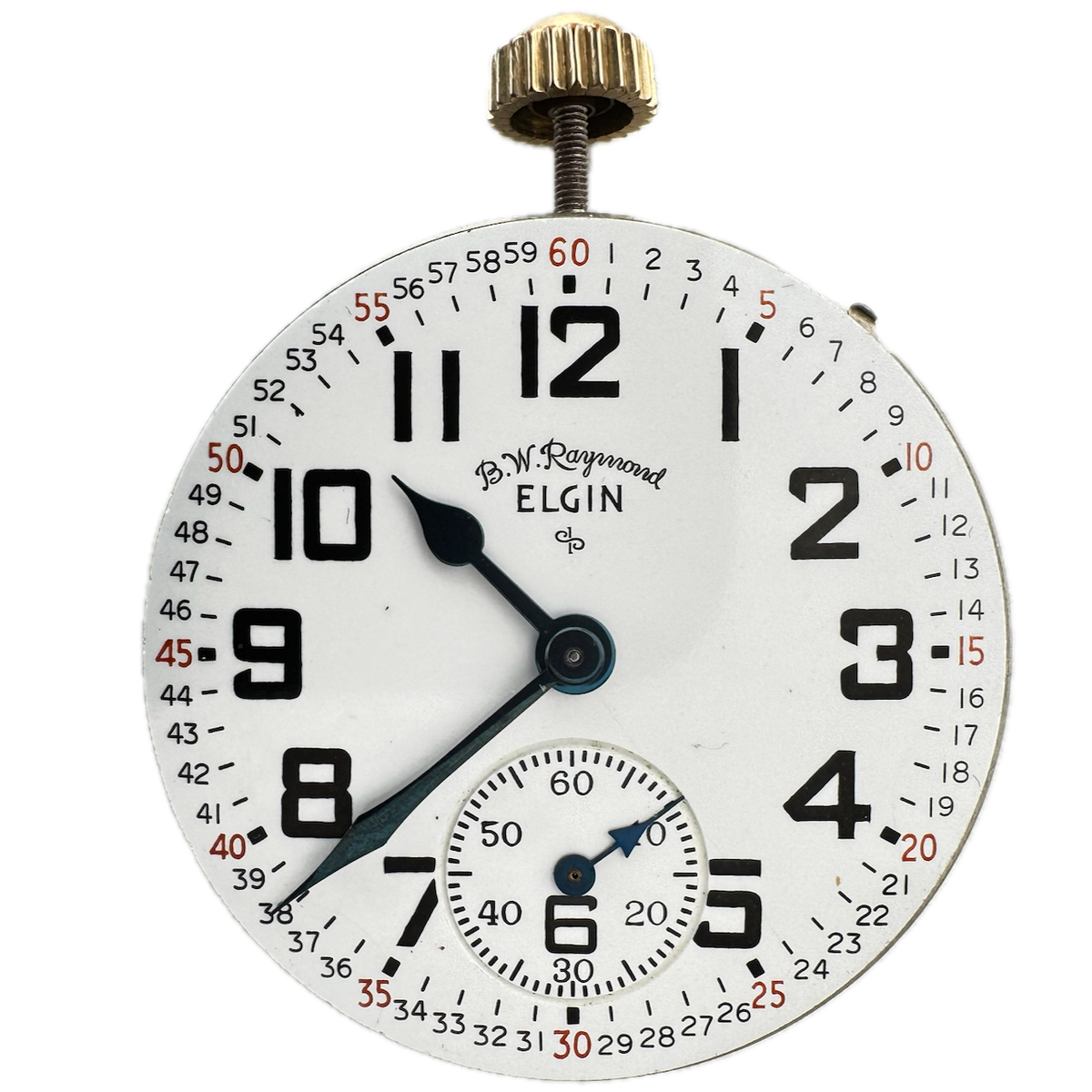 Elgin B.W. Raymond Montgomery Dial 1954