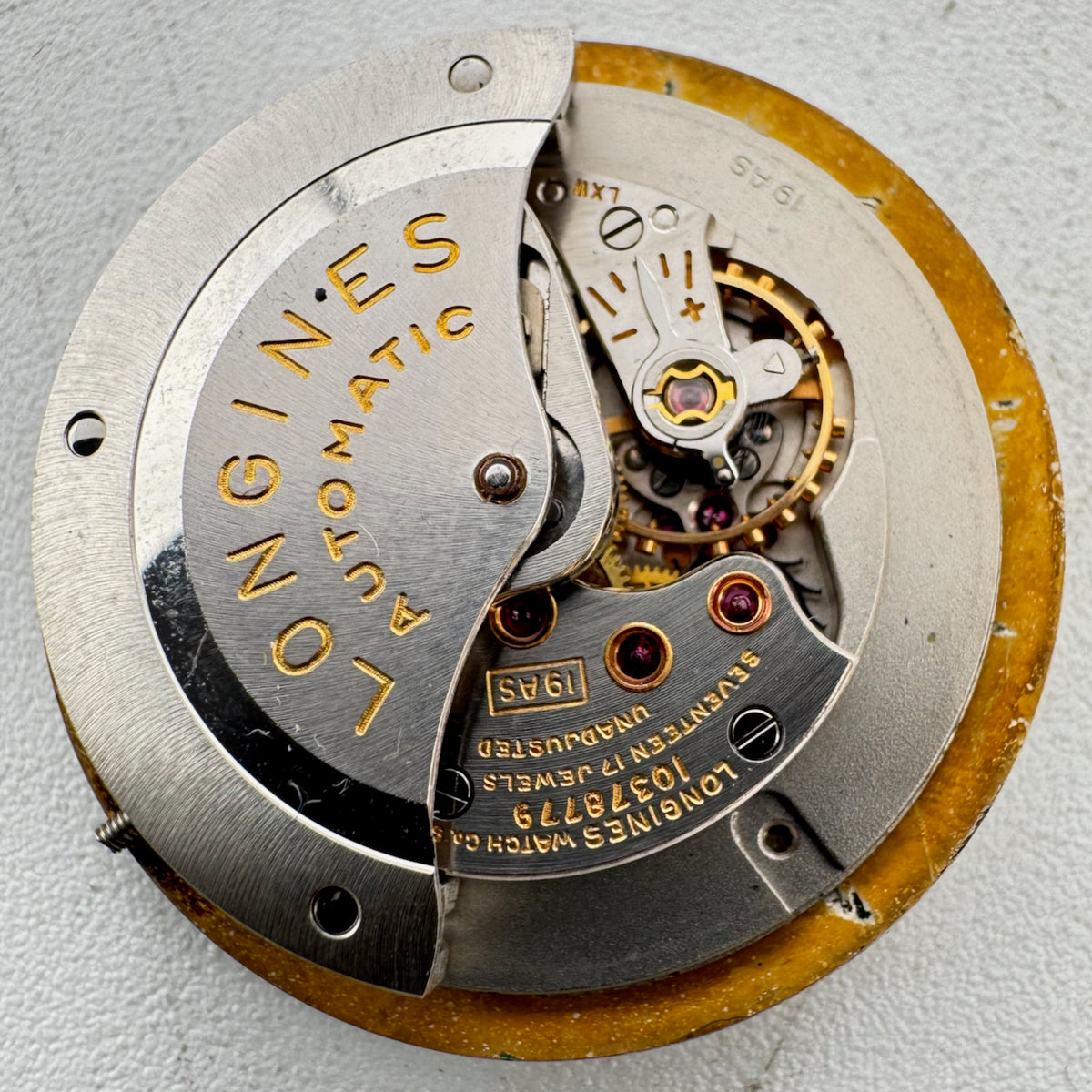 Longines Silver Dial 1957