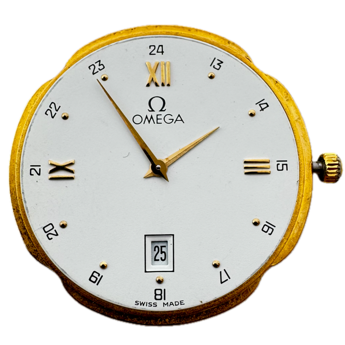 Omega White Dial