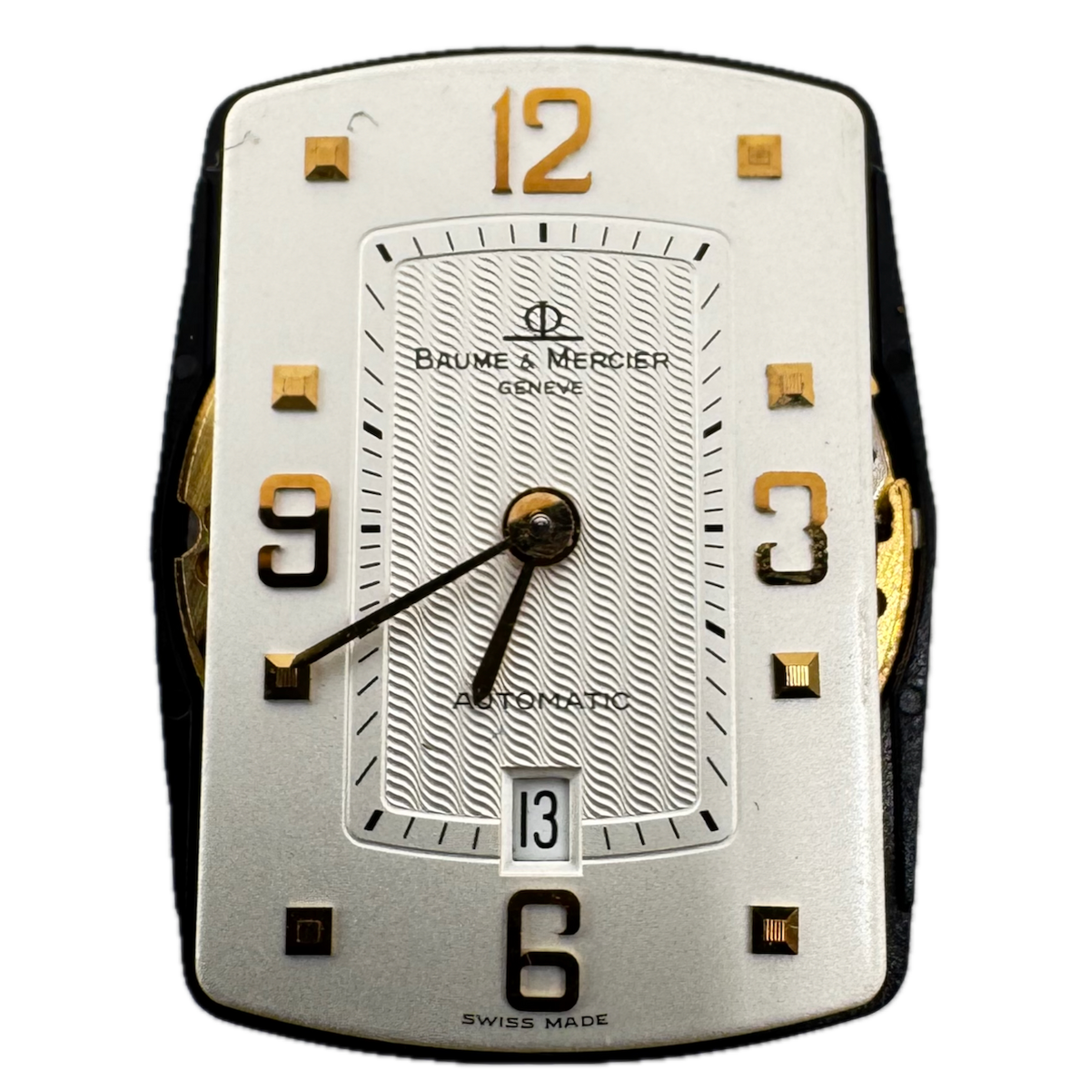 Baume & Mercier White Square Dial