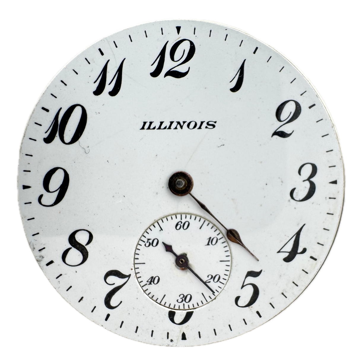 Illinois Single Sunk Sub Dial 1912