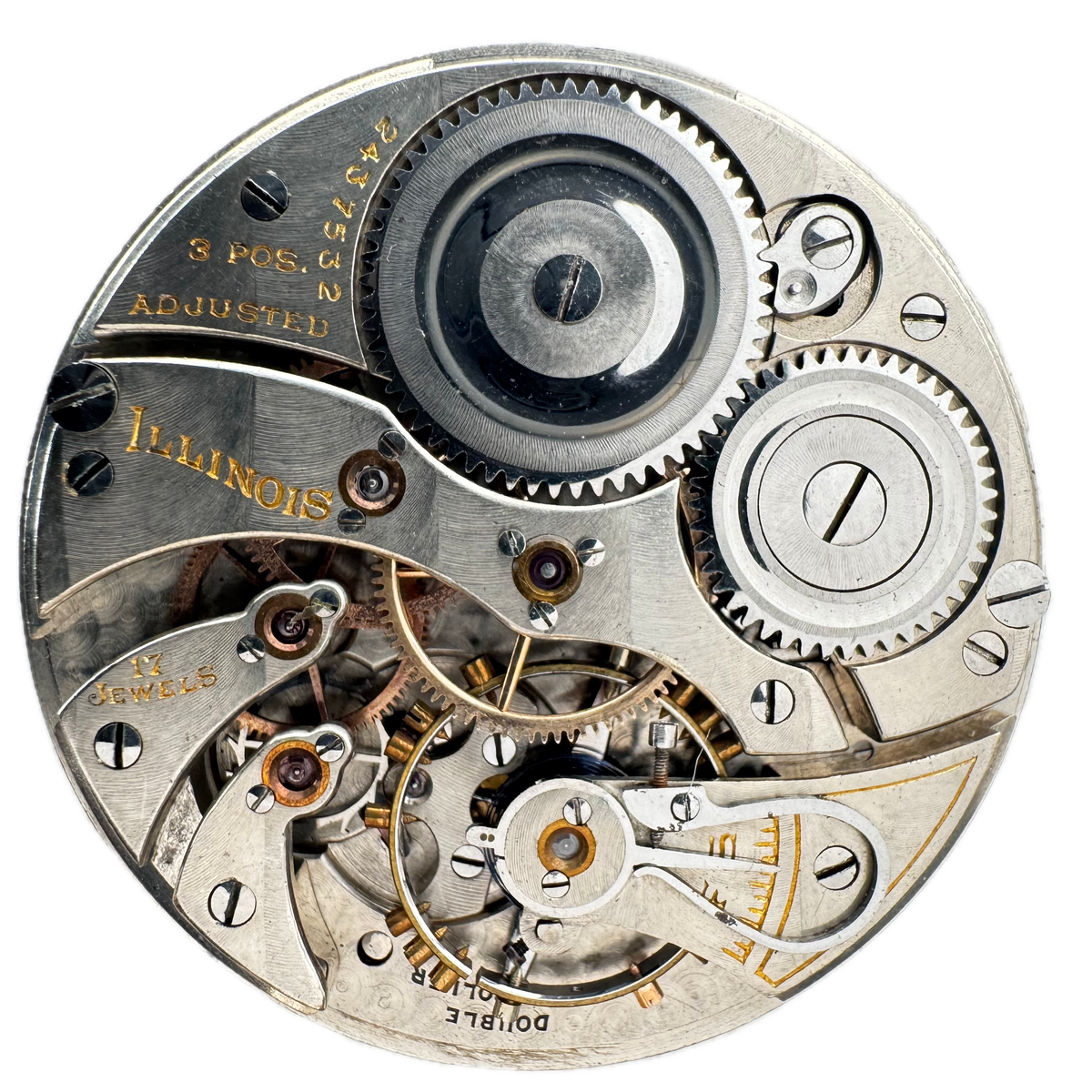 Illinois Single Sunk Sub Dial 1912