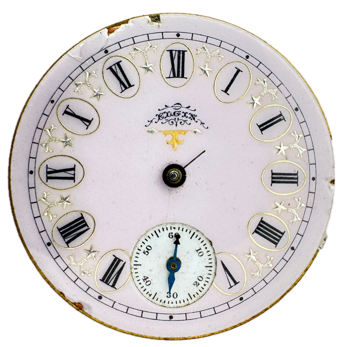 Elgin Fancy Multicolor Dial 1893