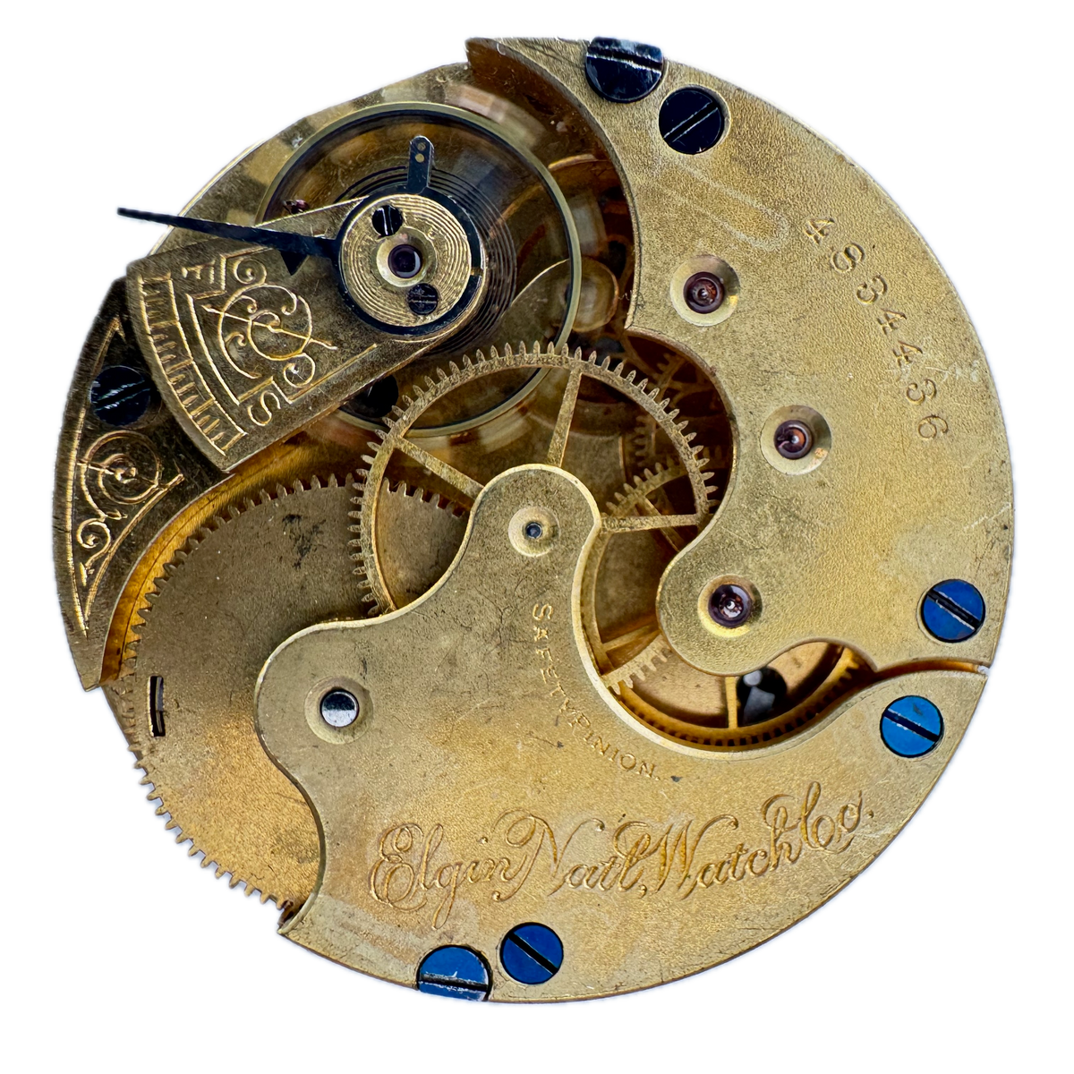 Elgin Fancy Multicolor Dial 1893