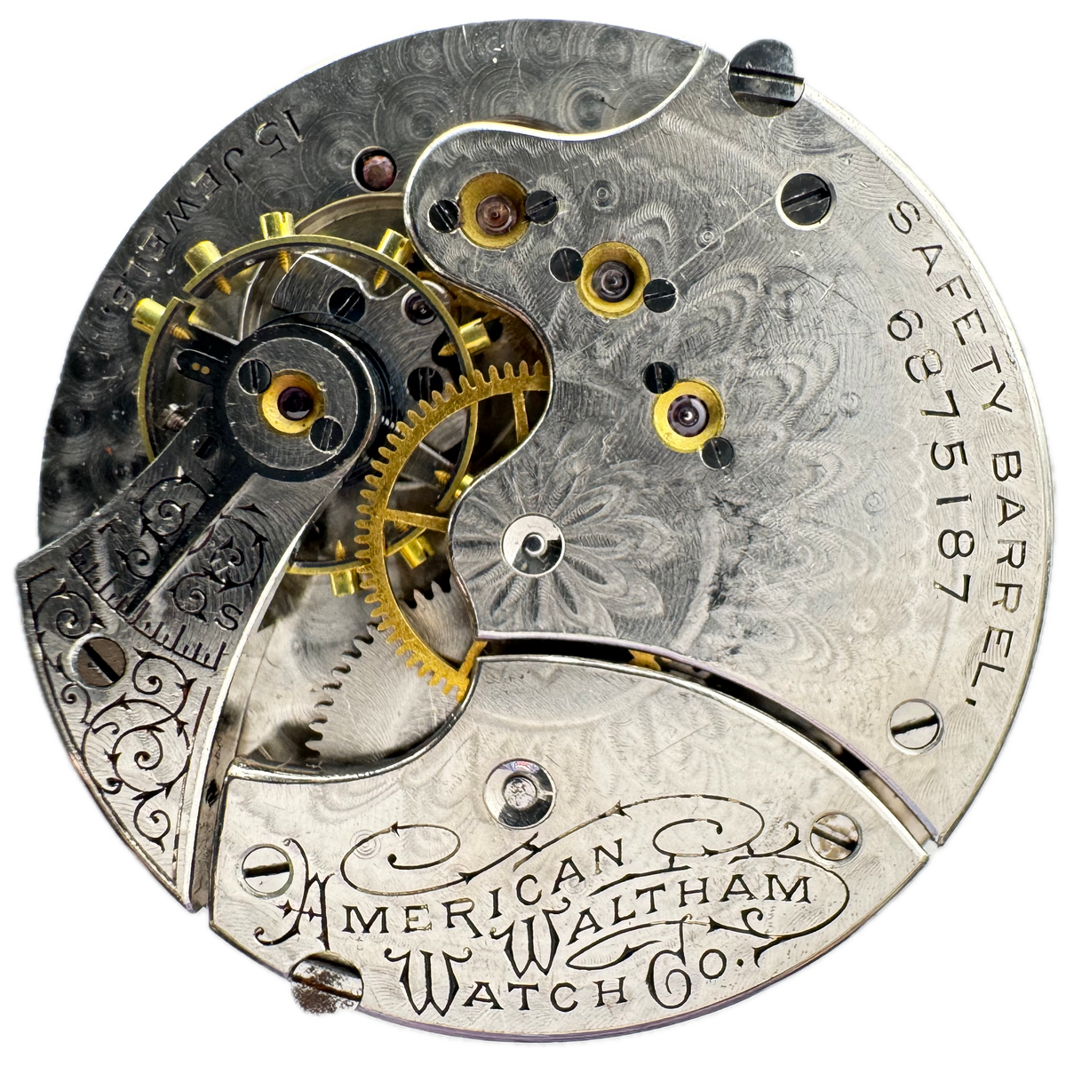 Waltham 1890 Roman Numeral 1899