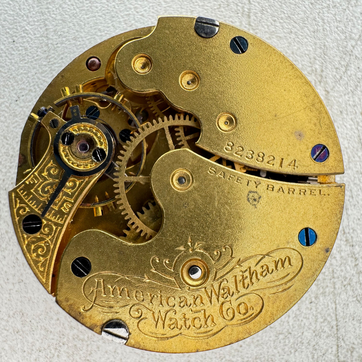 Waltham Painted Dial 1897