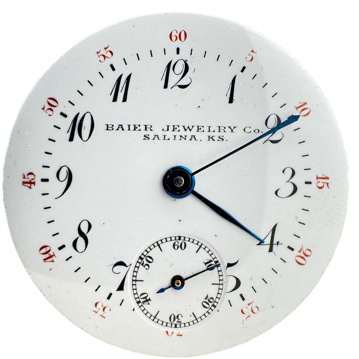 Baier Jewelry Co. Omega 1910