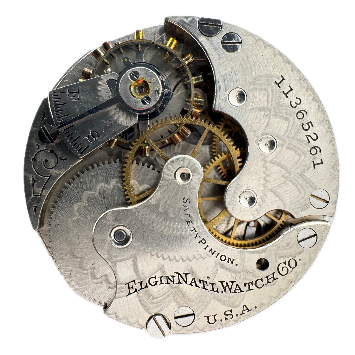 Elgin Fancy Dial 1905