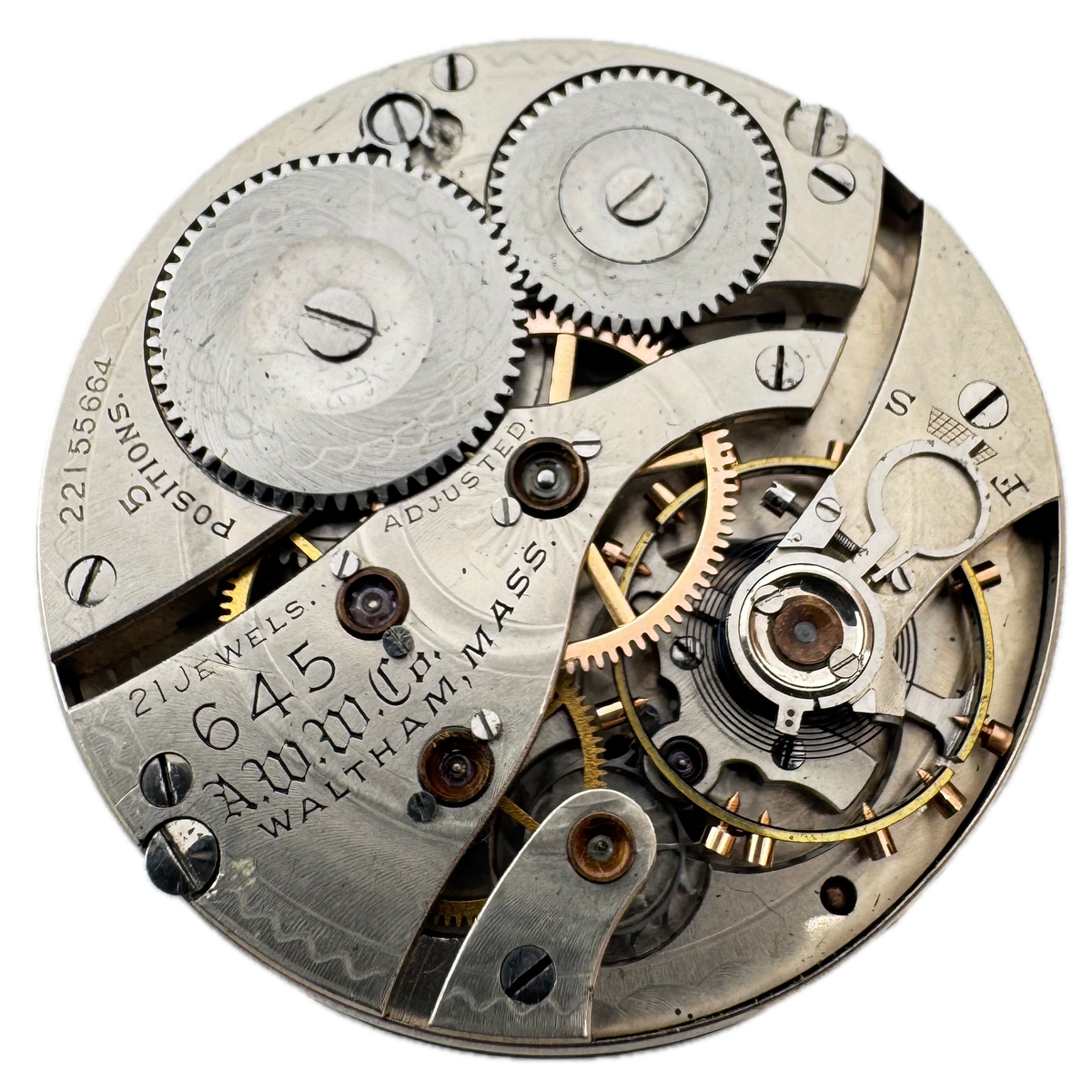 Waltham Montgomery Dial 1918