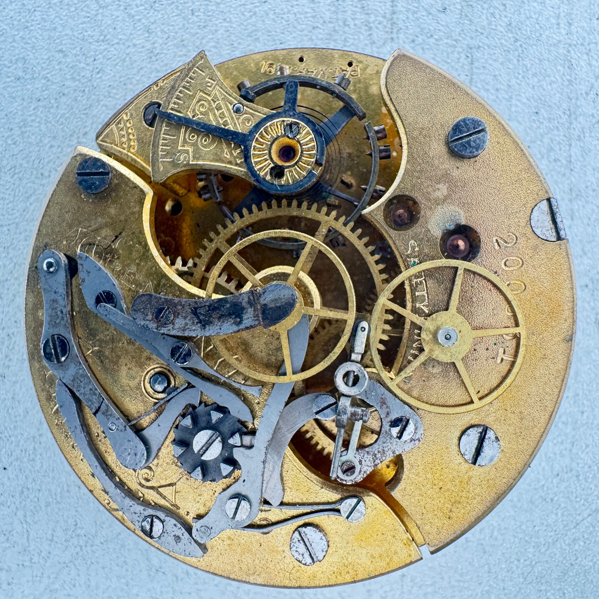 Trenton Watch Co. Fly Back Chronograph 1898