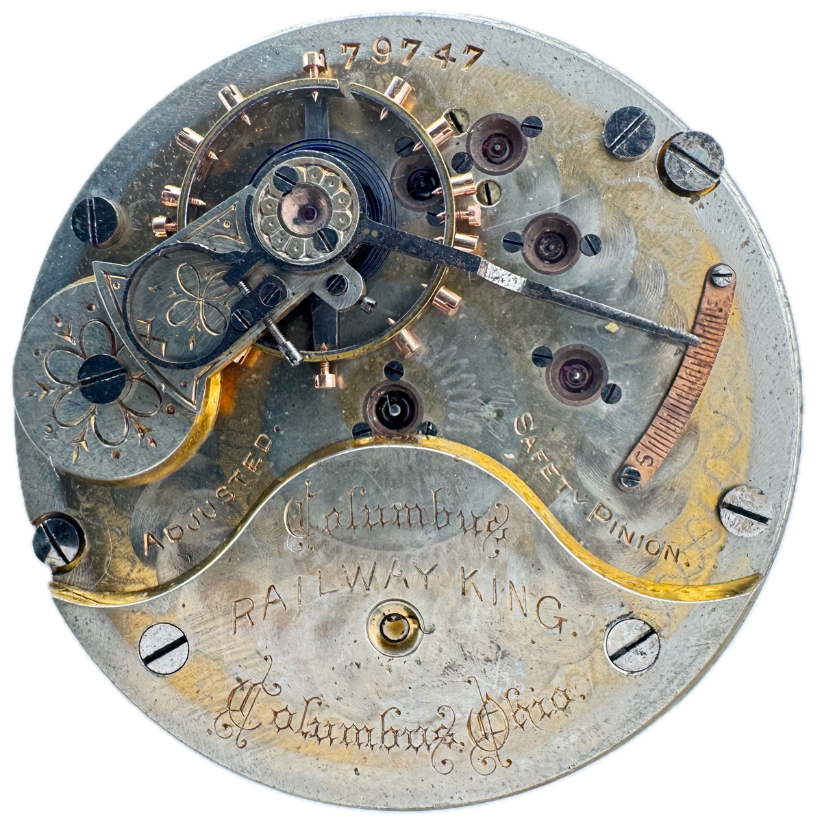 Columbus Watch Co. Railway King 1890