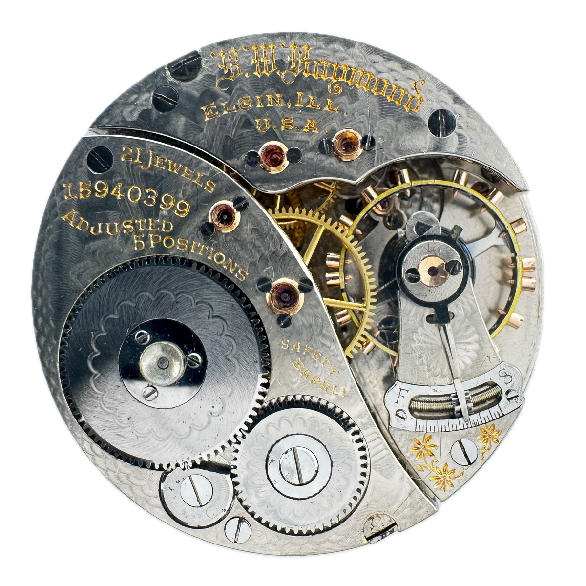 Elgin 15 - B.W. Raymond 1911