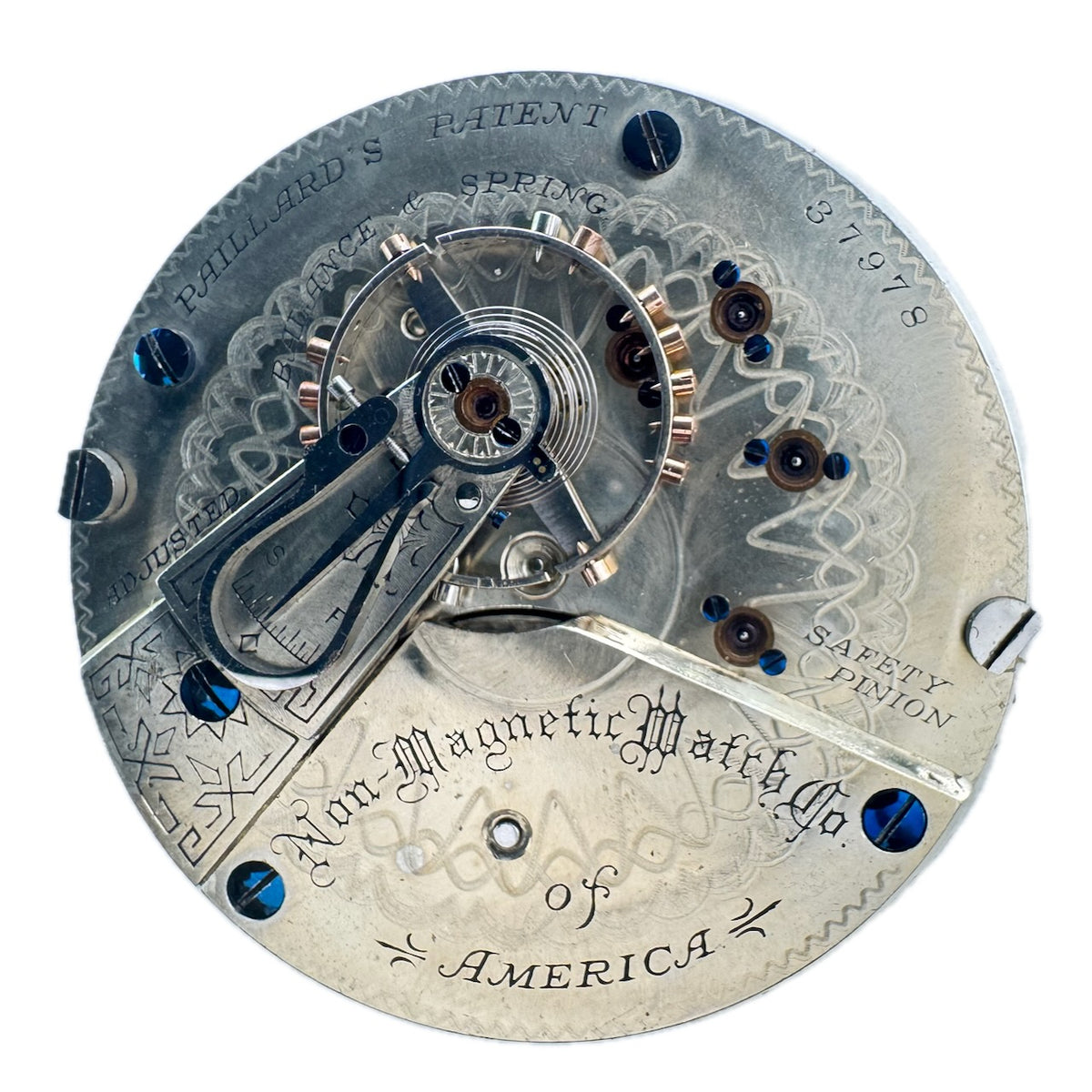 Non-Magnetic Watch Co. 1890