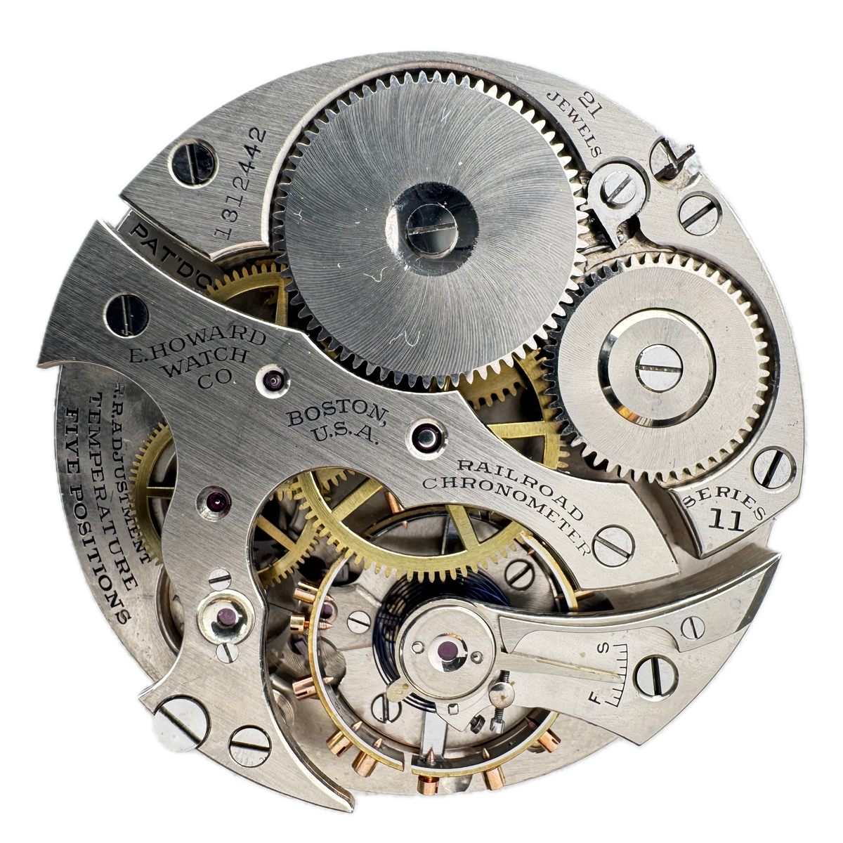 E. Howard Watch Co. E - Arrow.RecoilClick 1916