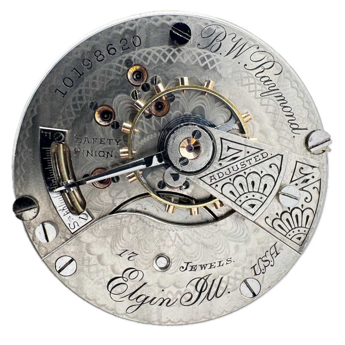 C.J Noack Elgin-B.W. Raymond 1904