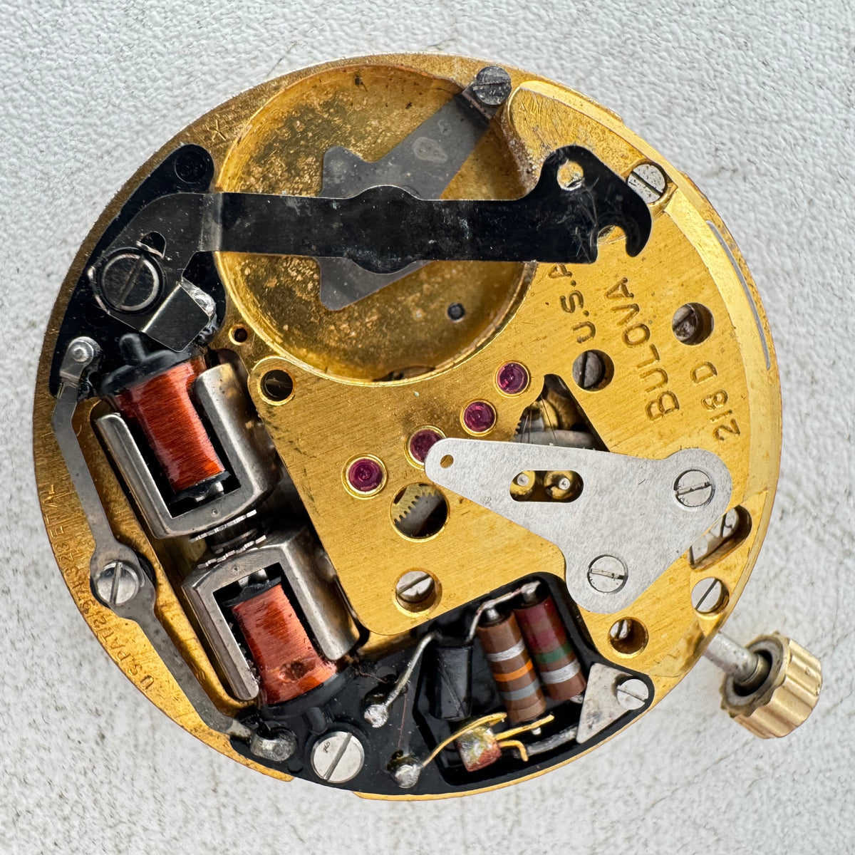 Accutron Date Sunburst