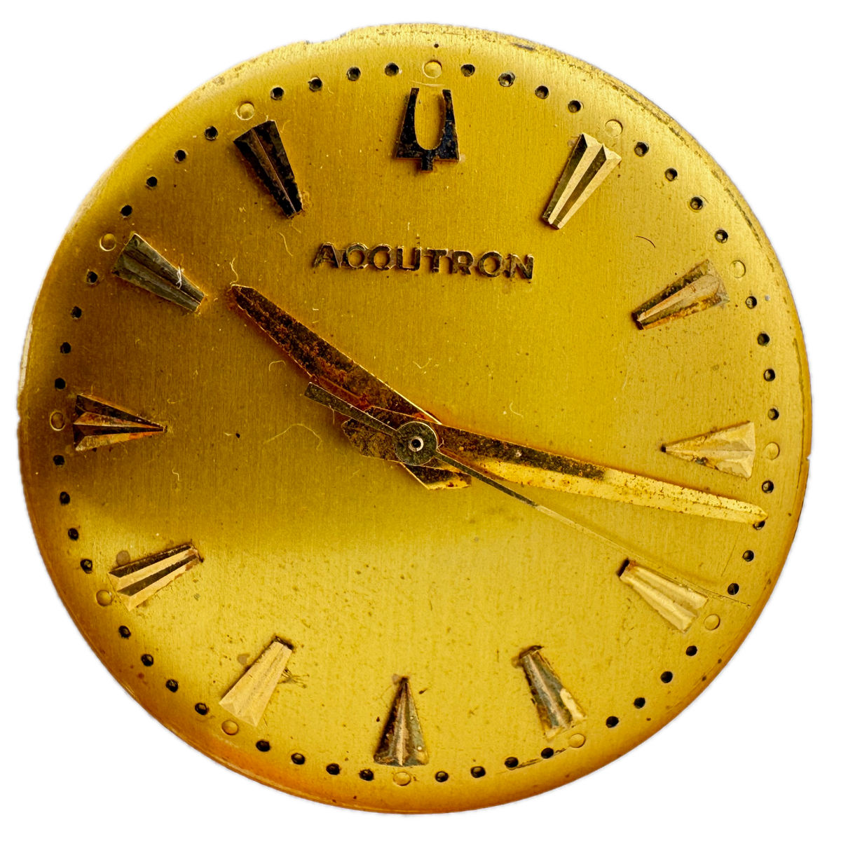 Accutron Gold Tone Dial