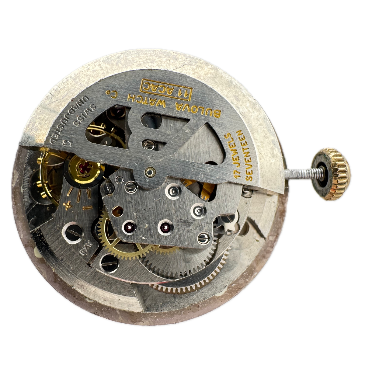 Bulova Arrow Daggers Indices 1956